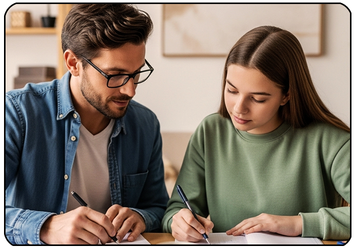 Cours à domicile en tête-à-tête